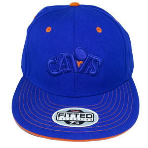 TOW Size 7 1/4 CLEVELAND CAVS CAVALIERS FITTED Top of The World Wool Blend NBA